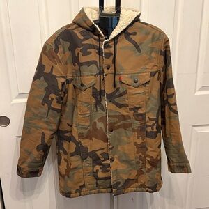 Levi's x Justin Timberlake Sherpa Hooded Trucker Jacket